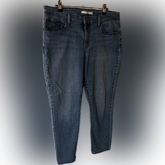 Women’s Levi’s 711 Skinny Jeans in Light Blue size 18W - Picture 1 of 7